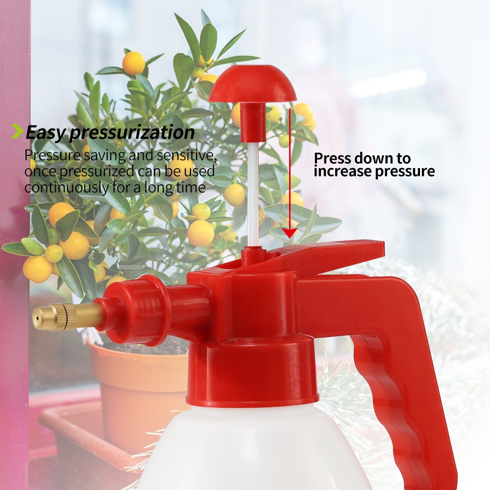 0.8L hand pressure water sprayer plant water manual sprayer for garden plant flower