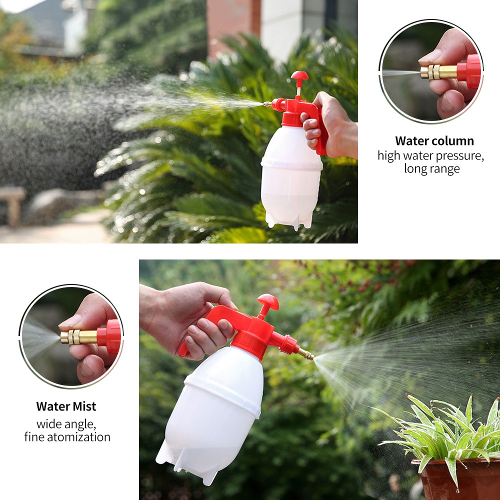 0.8L hand pressure water sprayer plant water manual sprayer for garden plant flower