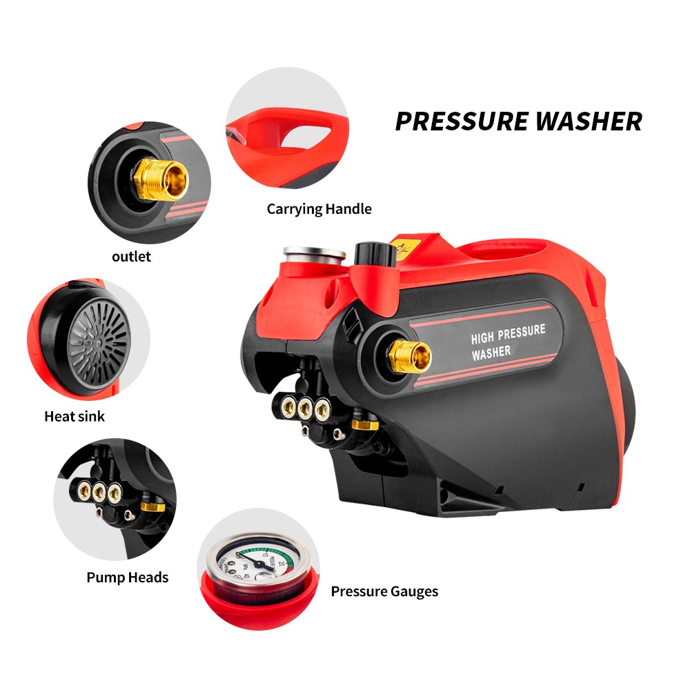 220V Car Washer Cleaner Machine High Pressure Car Wash Electric Equipment For Car Wash