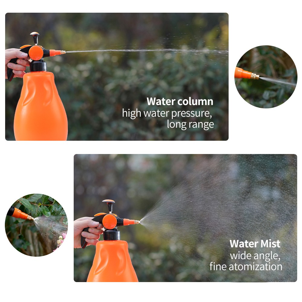 2L Hand Pump Pressure Plastic bottle garden water sprayer for plants