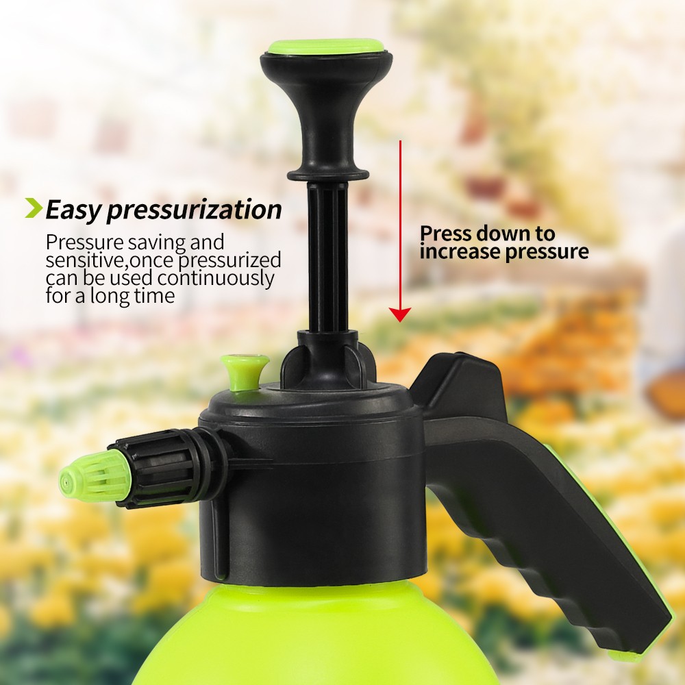 2l plastic small garden pump pressure water hand sprayer for garden