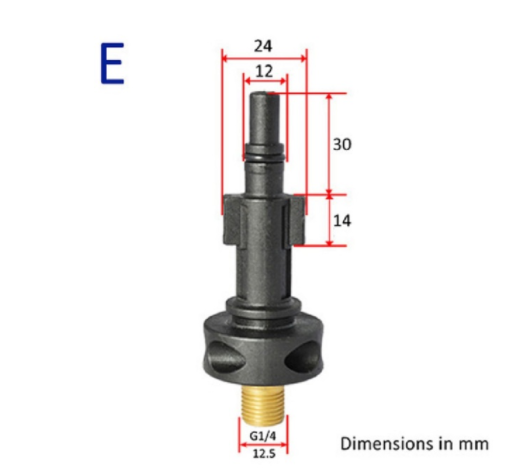 Plastic Adapter Foam Nozzle Foam Generator Snow Foam Lance for Karcher AR Bosche Sterwins Champion Stihl High Pressure Washer