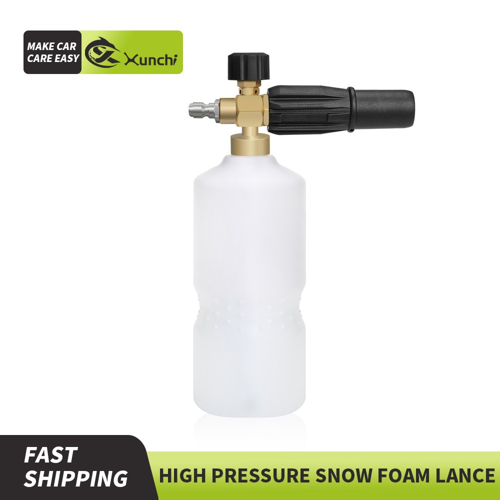 Adjustable Foam Cannon Professional Car Wash high-pressure cleaning machine spray cleaning machine 0.64 cm fast connection Snow