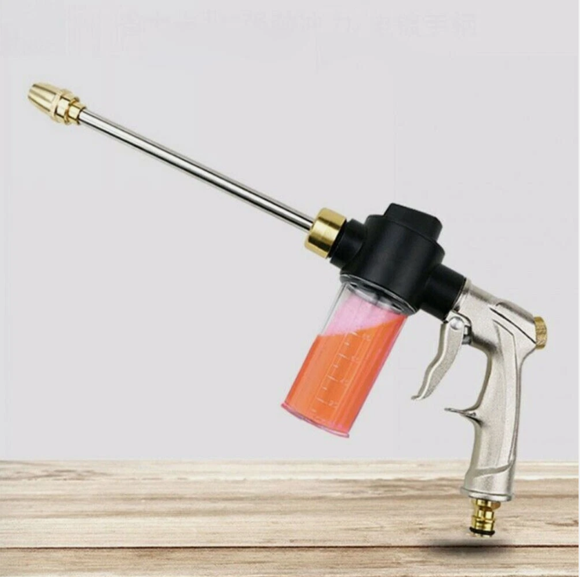 Car High Pressure Power Washer Spray Water Gun Foam Pot