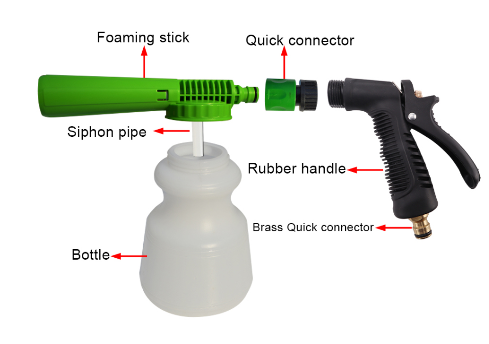 FTY-021 Low Pressure Carwash Foam Gun