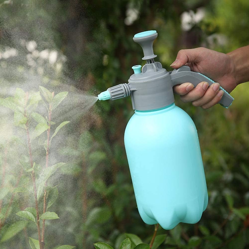 Hand Pump Sprayer Garden Spray Bottle 0.5 Gallon Hand-held Sprayer Pump Sprayer Suitable for Garden and Lawn Care (Blue)