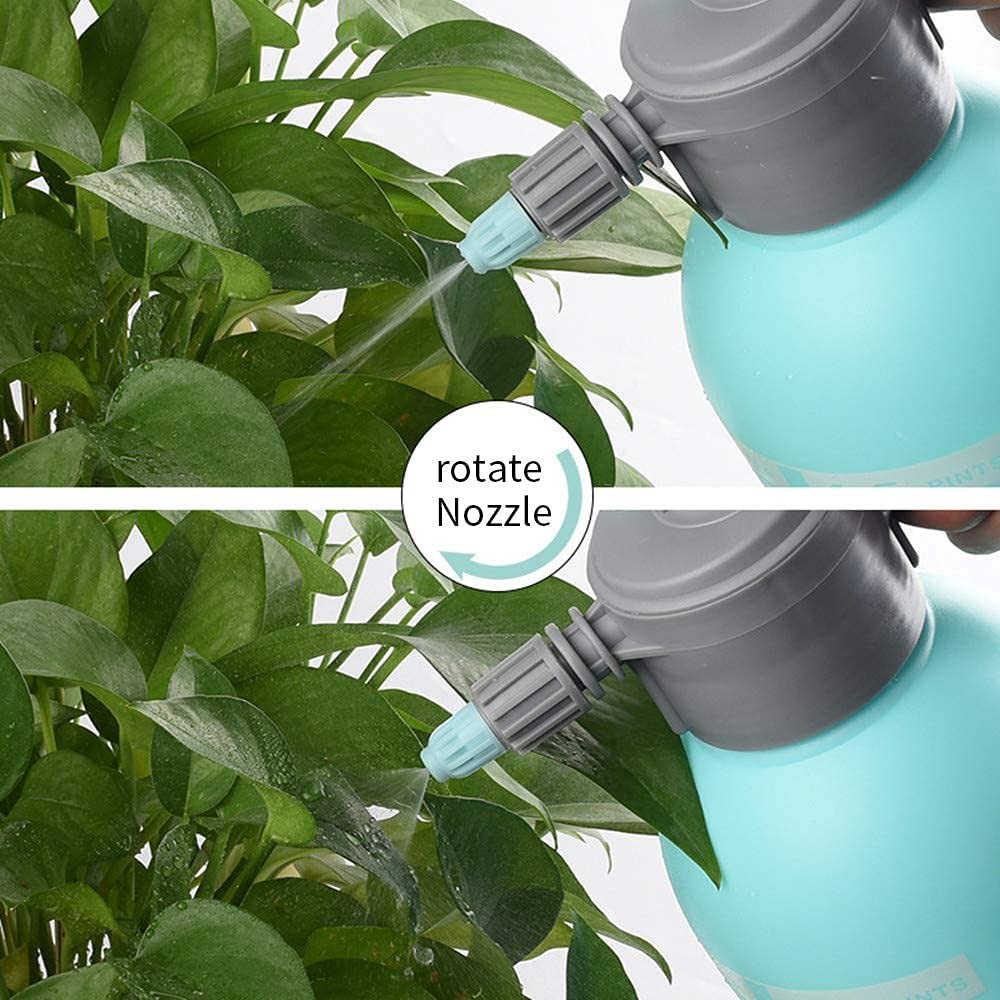 Hand Pump Sprayer Garden Spray Bottle 0.5 Gallon Hand-held Sprayer Pump Sprayer Suitable for Garden and Lawn Care (Blue)