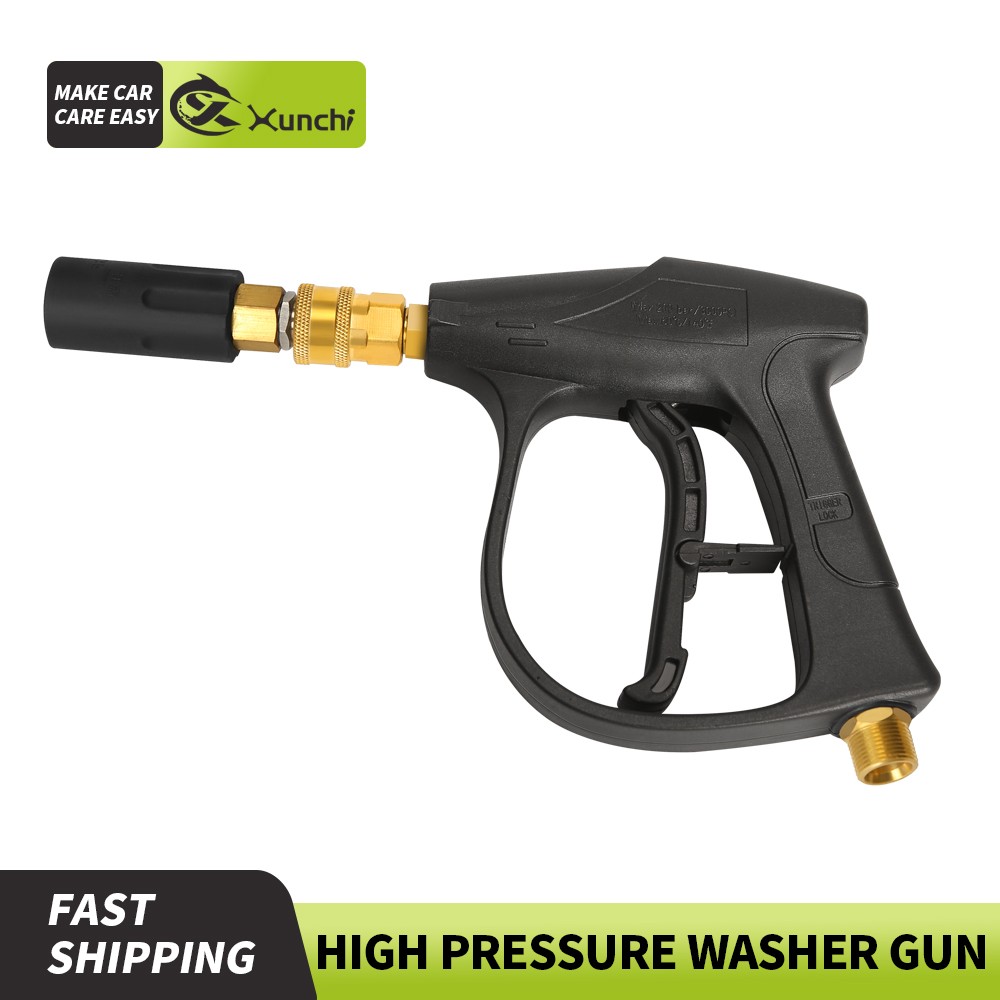 High Pressure Gun Car Wash Brass Stainless Steel Plastic