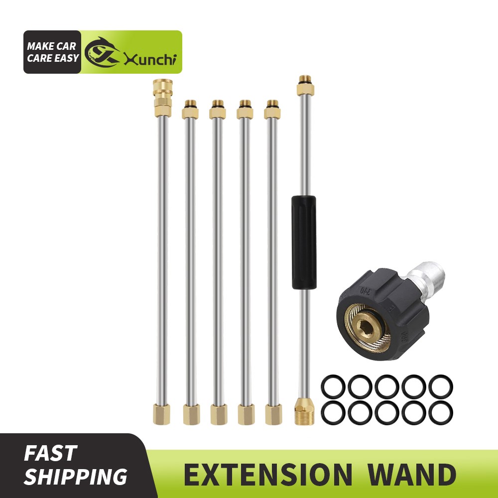 High Pressure Kit Extension Washer Lance Gun Cleaner Spray Rod Nozzle