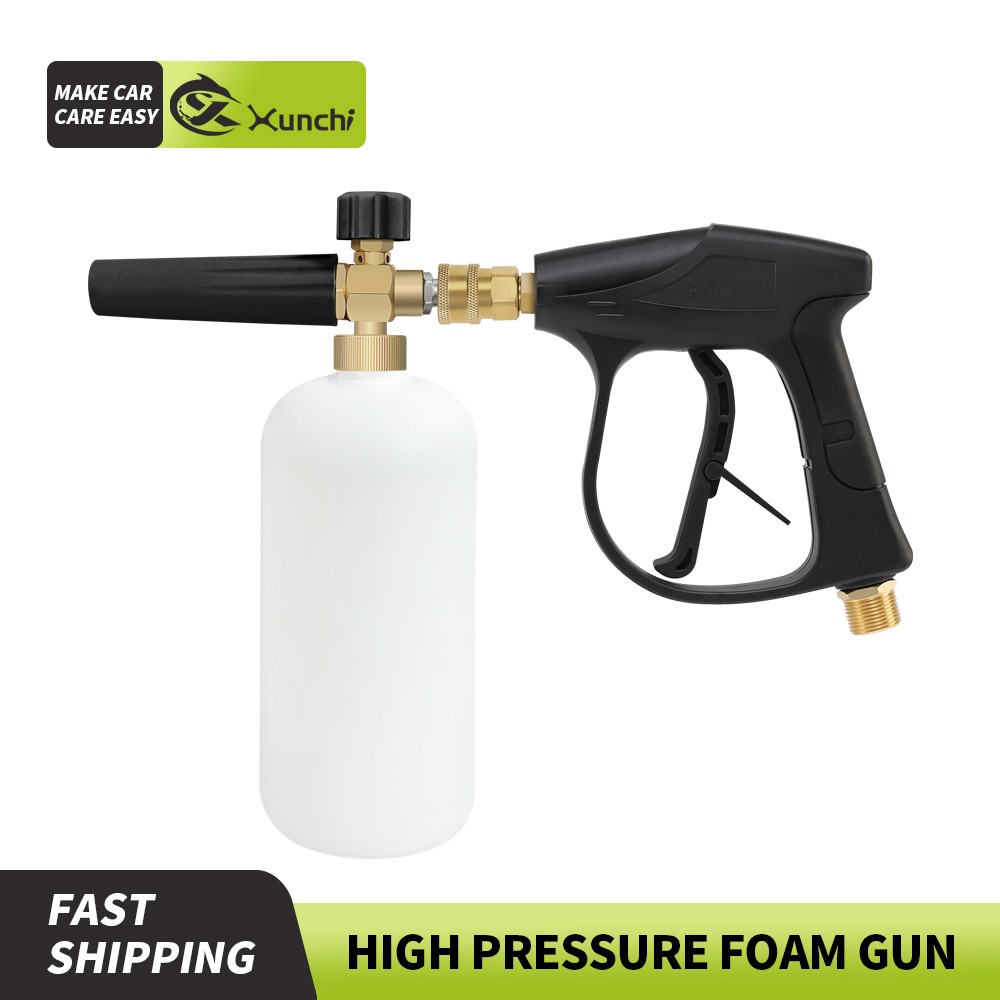 High Pressure Snow Foam Gun Adjustable With 1/4