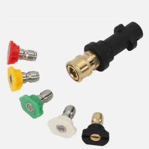  High Pressure Washer Quick Adapter 5-Color Foam Pot Nozzle Set UK