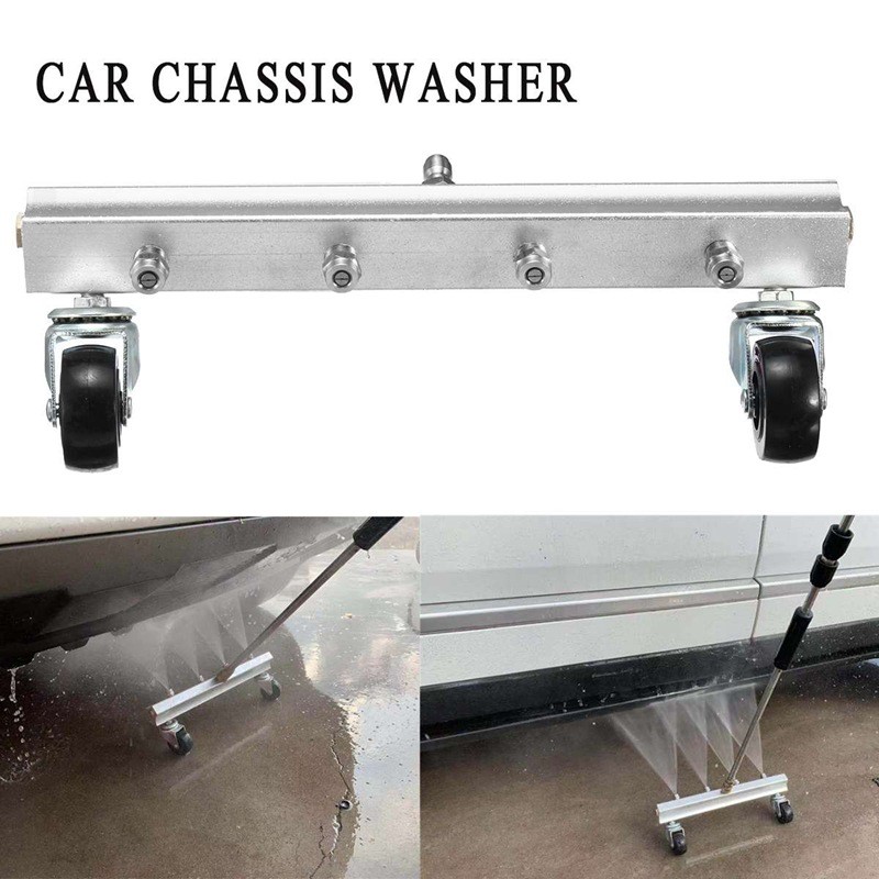 High pressure car washer Undercarriage Cleaner stainless steel extension bar with 1/4 quick plug car  cleaning