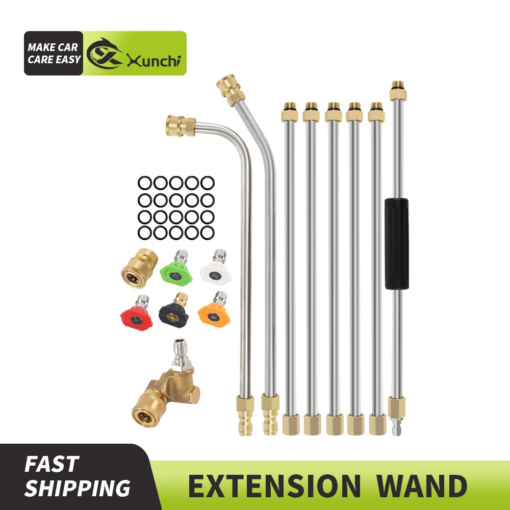  High pressure washer extended rod 1/4