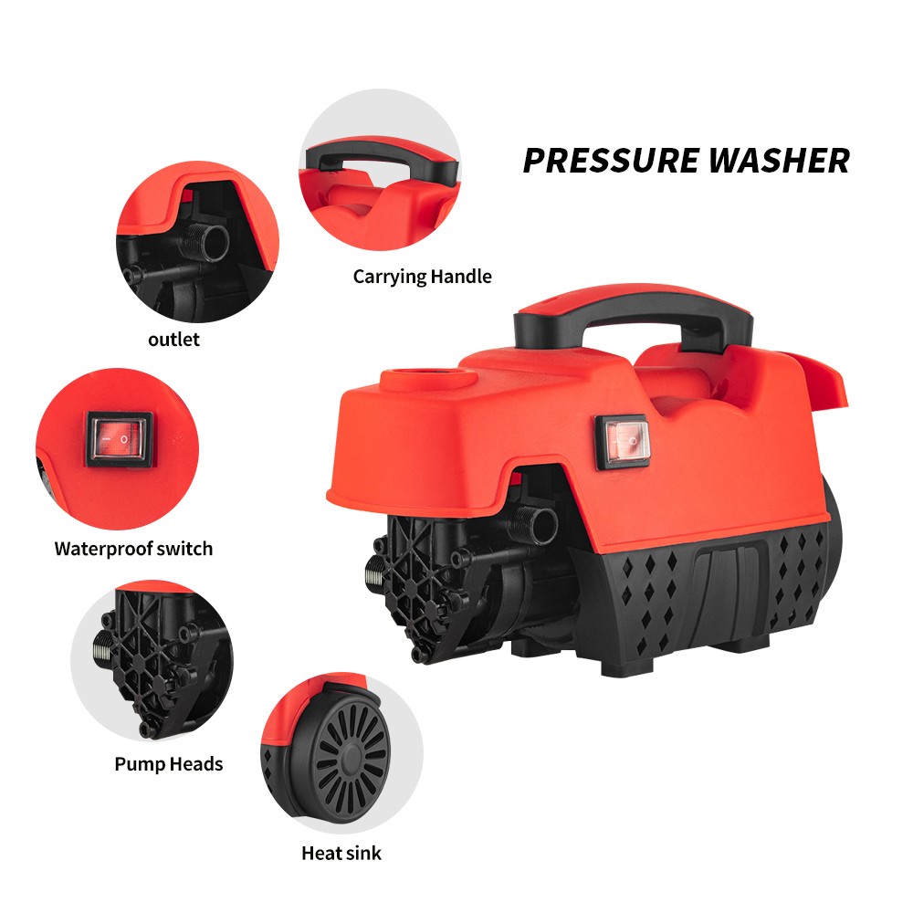 High pressure washer machine