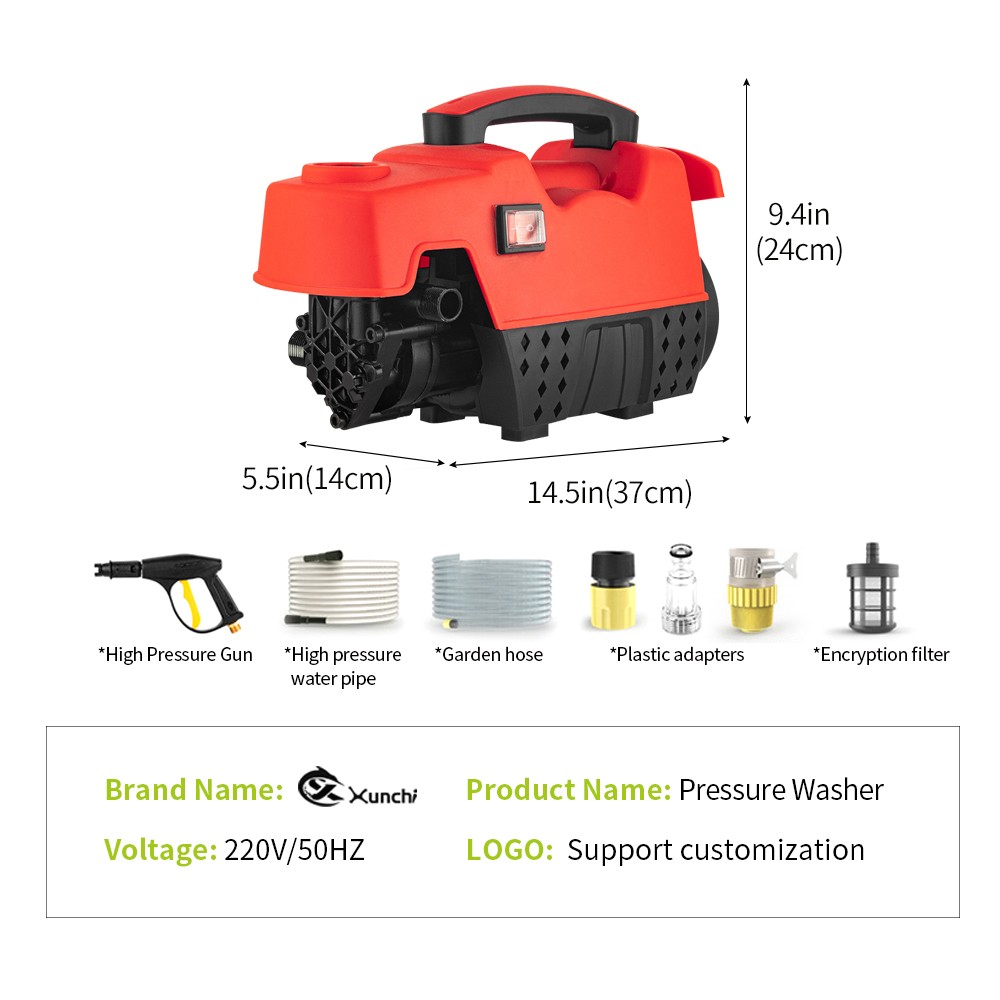 High pressure washer machine