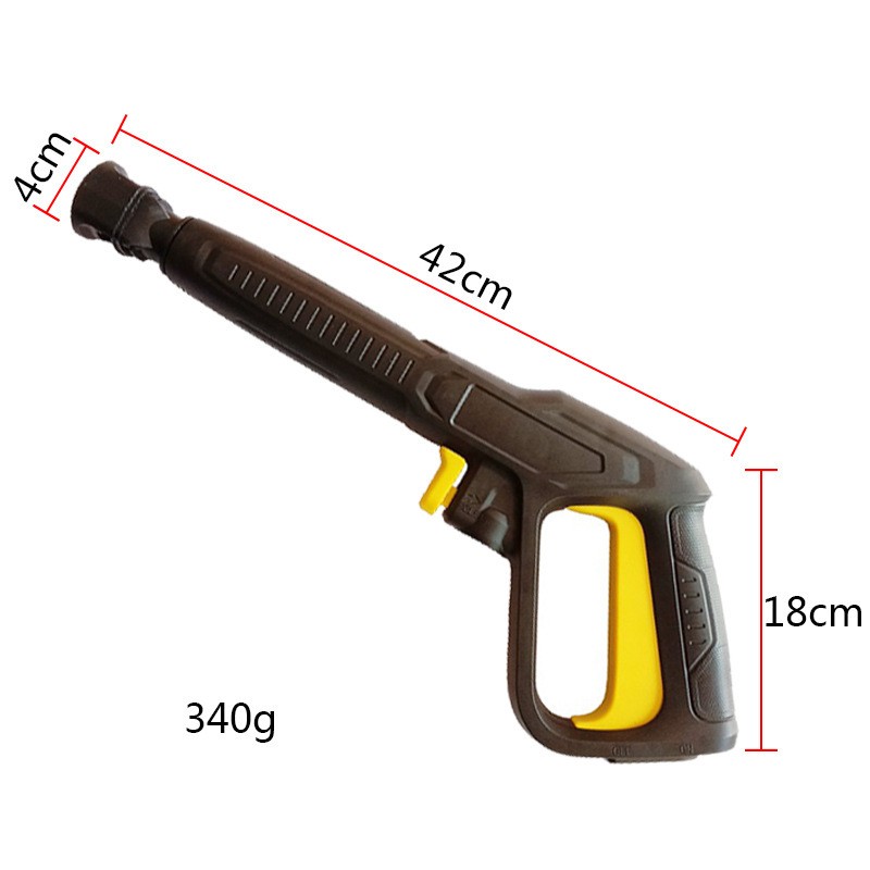 High-pressure water gun car wash water gun handle long gun foam gun cleaning gun set