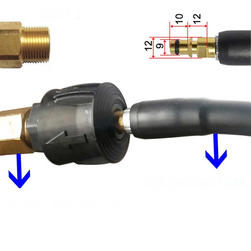 Kärcher pressure washer outlet hose adapter fittings