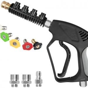 High Pressure Washer Gun, 5000 PSI Power Washer Spray Gun