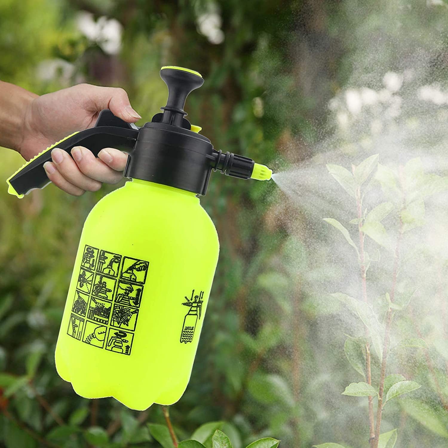 Hand Held Garden Sprayer Portable Lawn Pressure Pump Sprayer