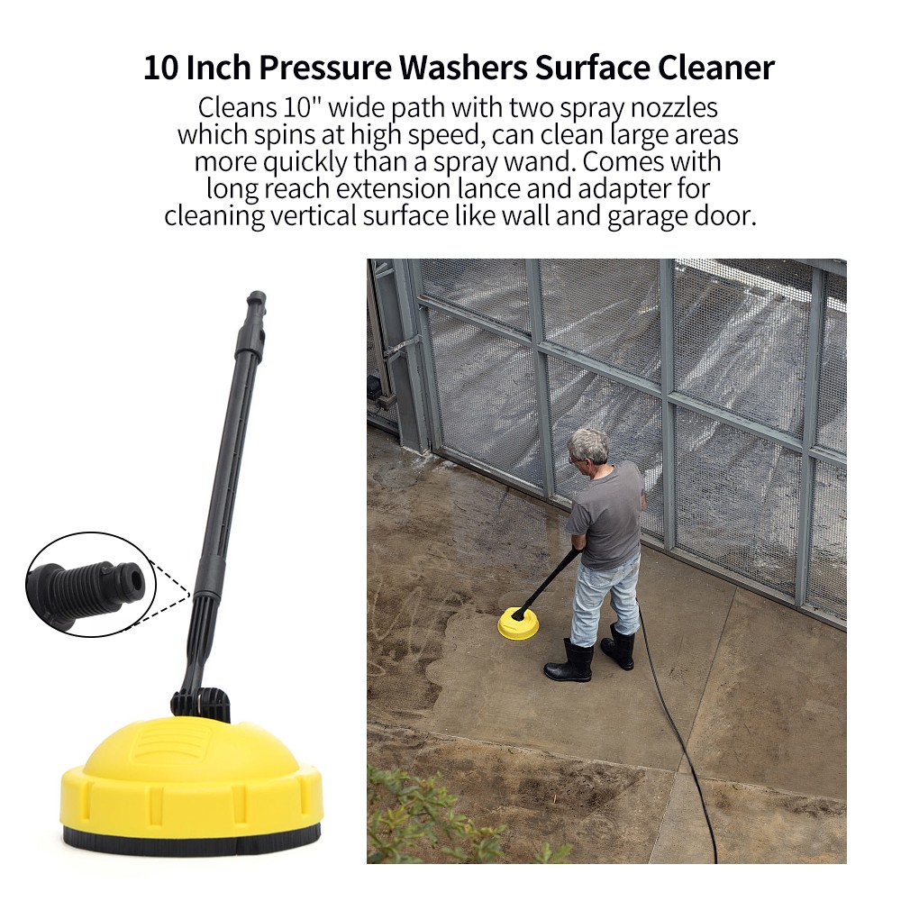 Pressure washer disc brush Floor brush floor brush