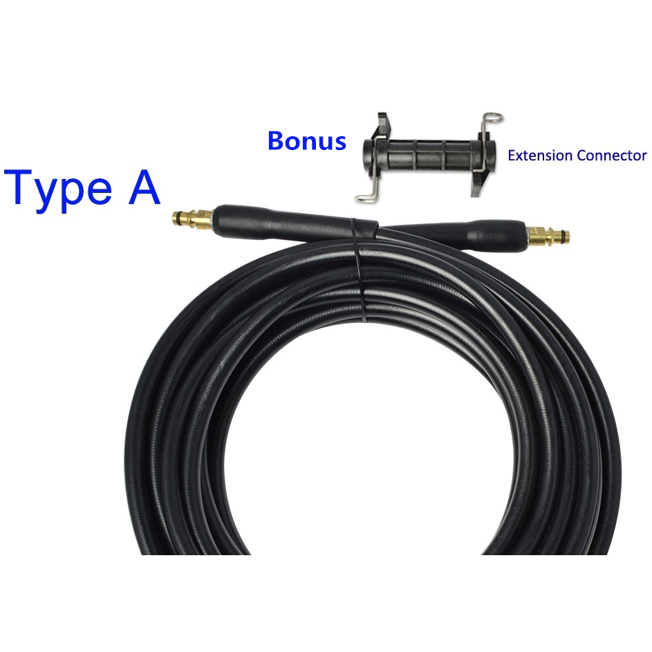 6~15 meters High Pressure Washer Hose Pipe Cord Car Washer Water Cleaning Extension Hose