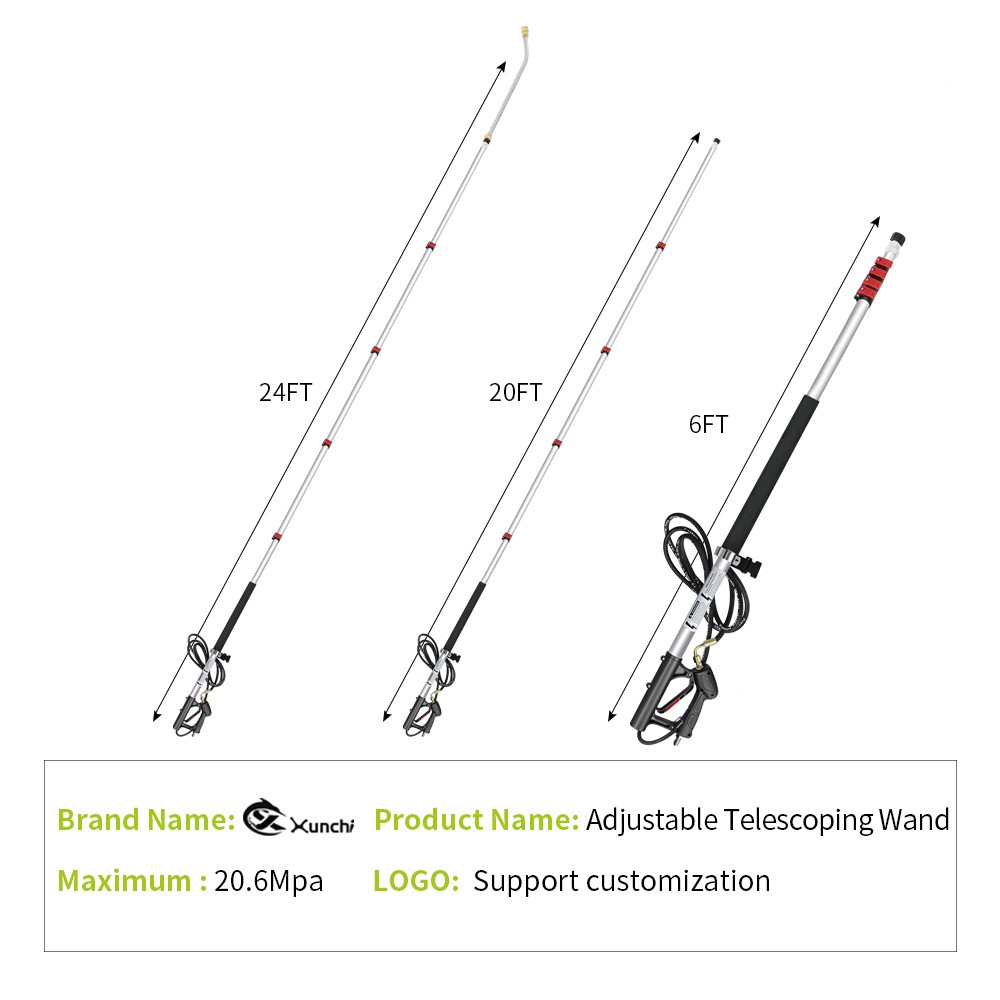 adjustable telescoping wand