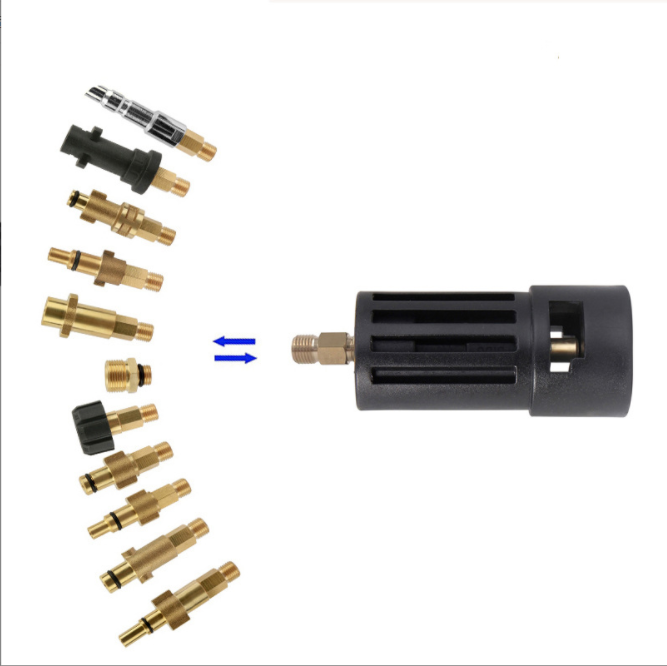 Pressure washer connector adapters for Huter/M22 Lance 