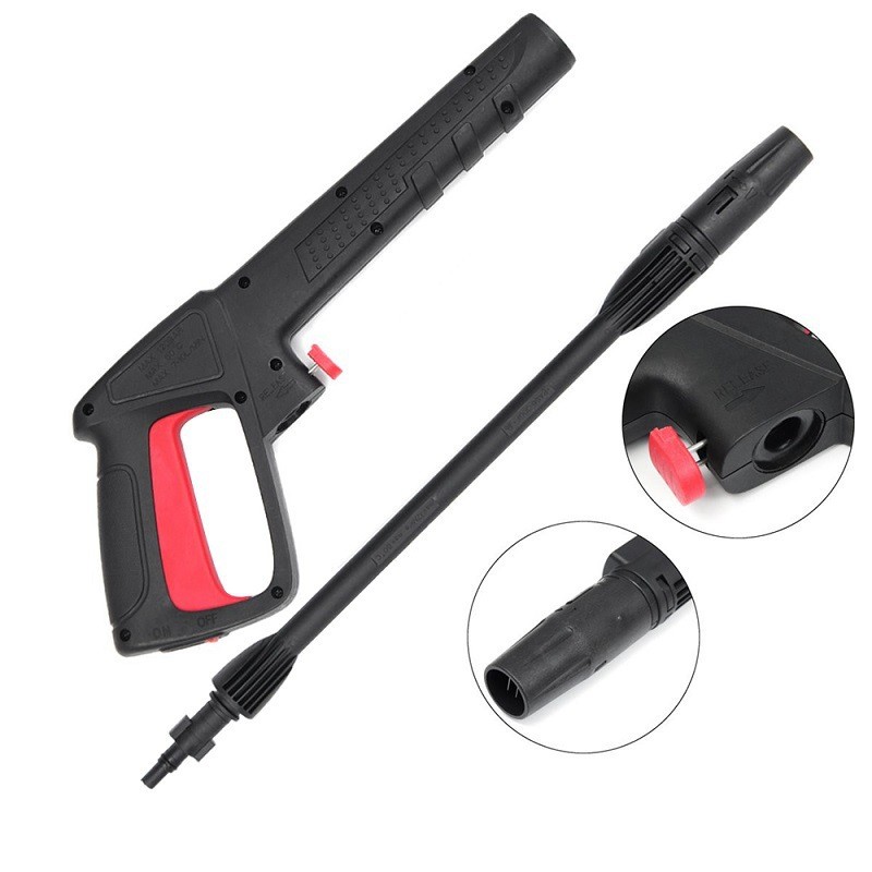 High pressure gun car wash water gun cleaning gun foam gun quick plug with extension bar