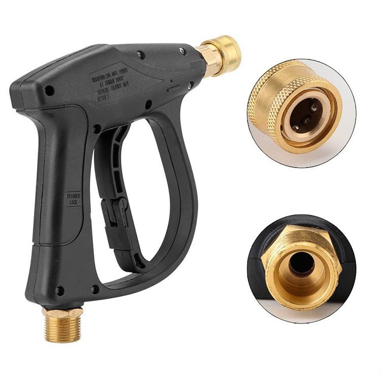 High pressure car wash water gun with brass spool M22-14 multifunctional household cleaning water gun